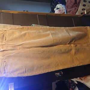 SO Tan Corduroy Pants Casual Style